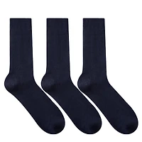 George Men's Dress Crew Socks 3-Pack