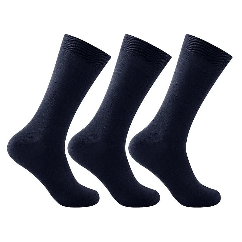 George Men's Dress Crew Socks 3-Pack