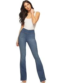 Sofia Jeans by Sofia Vergara Women's Melisa Pull-On Flare Jeans