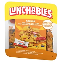 Nachos Avec Trempette Au Fromage Et Salsa, Plateau Nacho avec trempette au fromage et salsa Lunchable