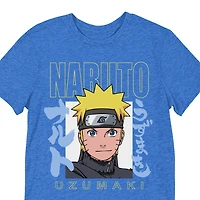 T-shirt avec imprimé Naruto pour garçons