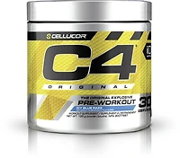 Cellucor C4 Original Pre Workout Powder, Energy Drink Supplement with Creatine, Nitric Oxide & Beta Alanine, Icy Blue Razz, 30 Servings