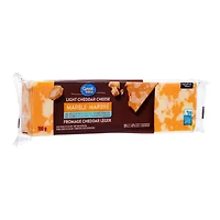 Fromage cheddar marbré léger Great Value (format économique) 700 g