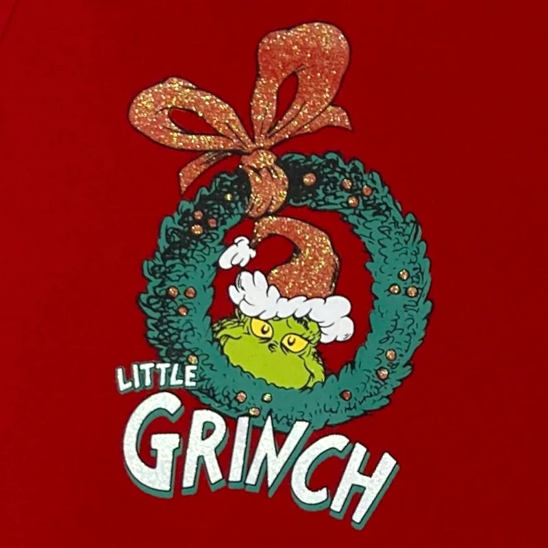 Dr Seuss Infant Long Sleeve Rib-knit crew neck Bodysuit, Rib-knit leg openings