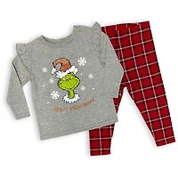 Dr Seuss Ensemble 2 pièces haut à volants et leggings pour bébé