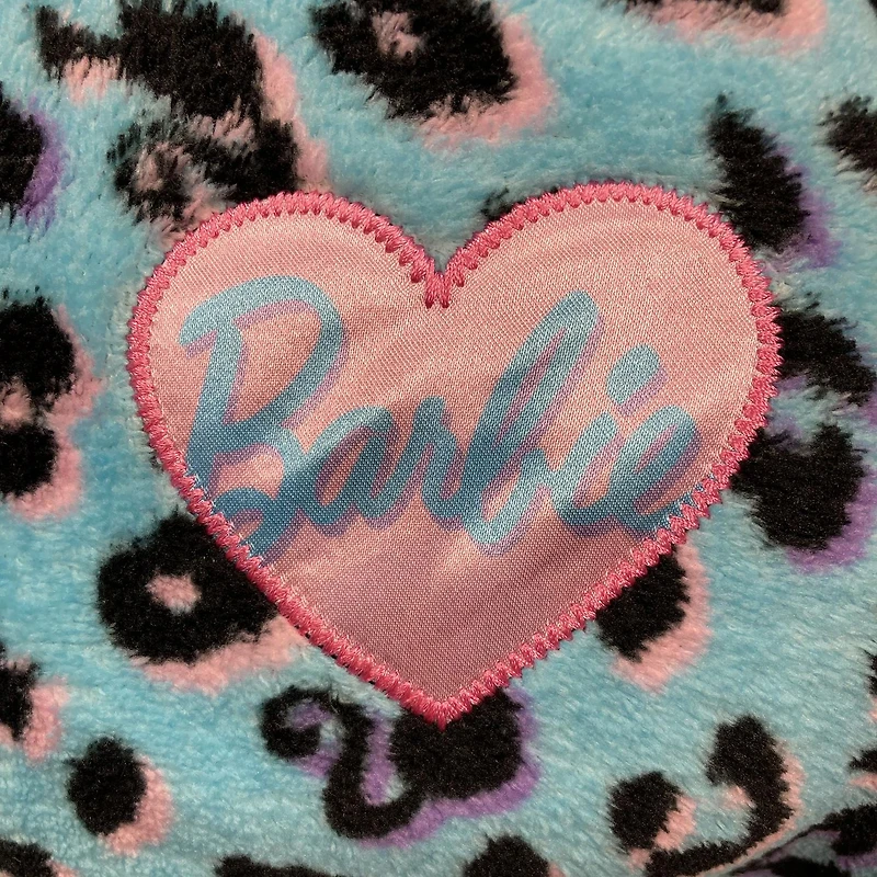 Barbie Pyjama une pièce à manche longue et capuchon pour filles