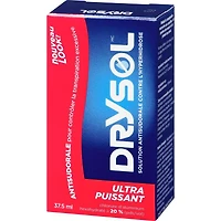 Drysol Antisudorifique Ultra puissant 20% Solution (37.5 ml)