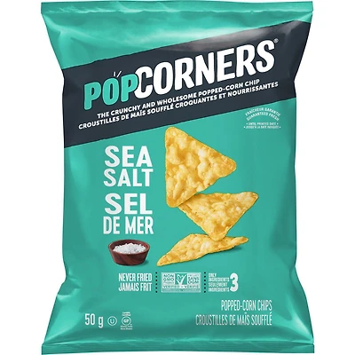 Popocorners Sel de mer 50 grammes