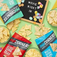 Popcorners Sea Salt Corn Snack, 50g