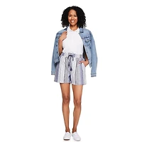 Short en lin Iyla pour femmes