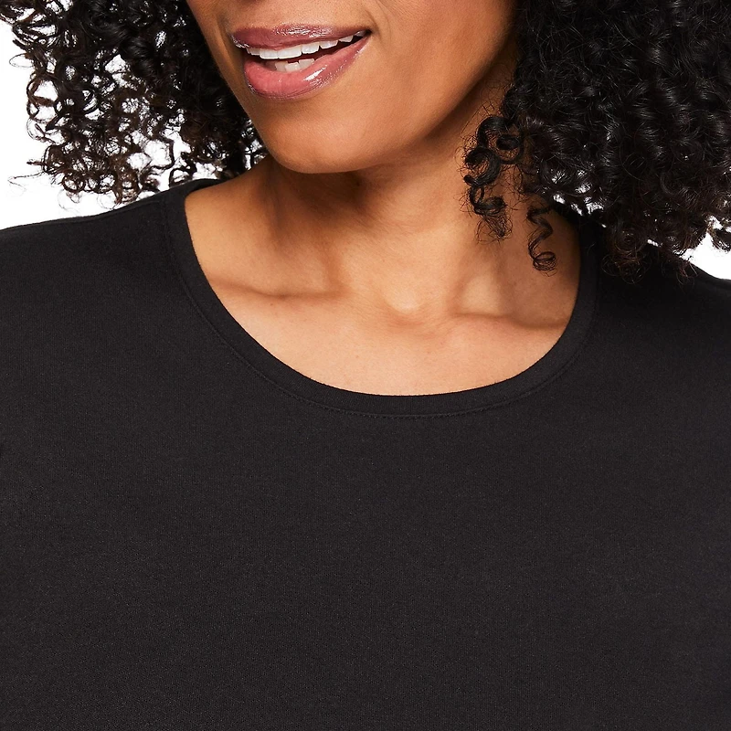 T-shirt à encolure ras du cou Iyla pour femmes