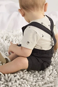 Ensemble salopette Carter's Child of Mine IB - Noir Beige