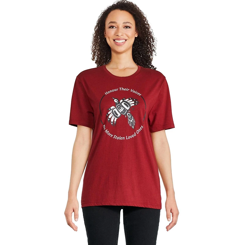 T-shirt à manches courtes Indigenous Proud pour femmes