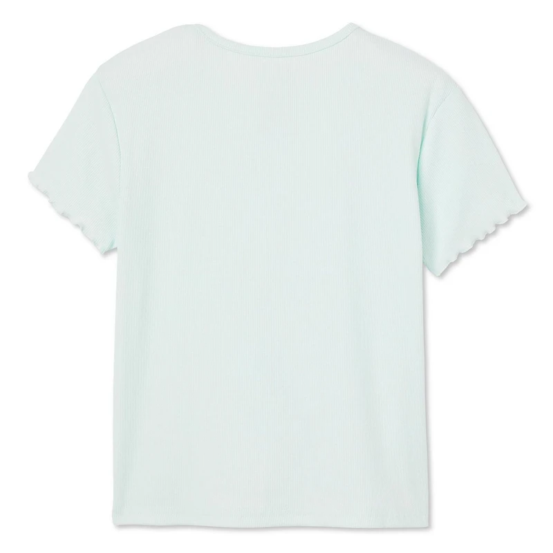 T-shirt côtelé George pour filles