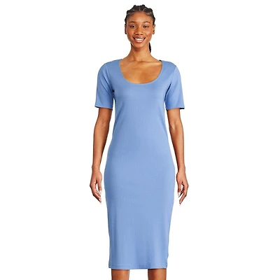 Robe mi-longue George pour femmes Tailles TP–TTG