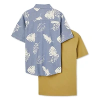George Boys' Woven Shirt 2-Piece Set