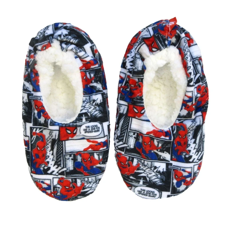 Chaussettes-pantoufles pour garçons Spiderman