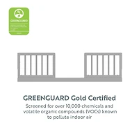 Storkcraft & Graco Kit de garde-corps de sécurité universel pour tout-petits (goujons)