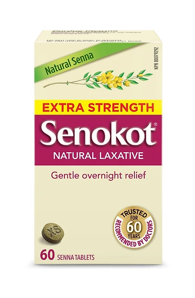 Comprimés Senokot extra fort en sennoside 60 Tablets