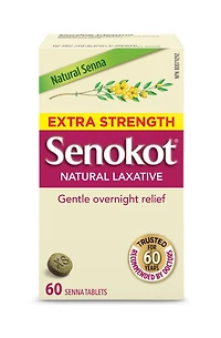 Comprimés Senokot extra fort en sennoside 60 Tablets