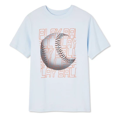 T-shirt à manches courtes George pour garçons Tailles TP–TG