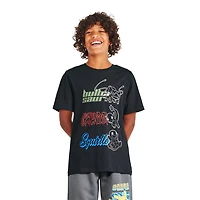 T-shirt à manches courtes Pokémon pour garçons Tailles TP–TG