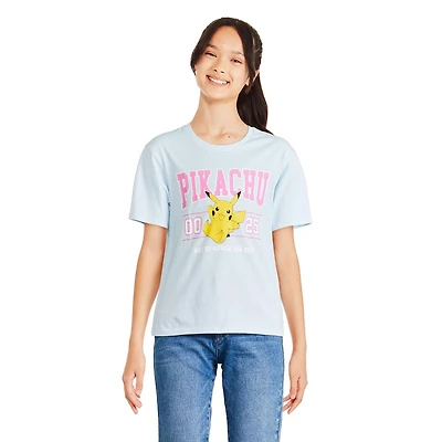 T-shirt Pikachu Pokémon pour filles