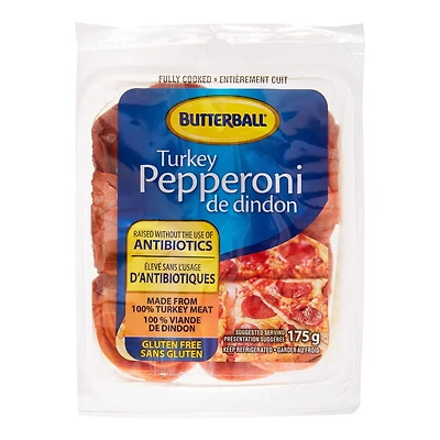 Butterball Turkey Pepperoni, 175 g