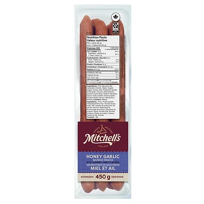 Mitchell's Honey Garlic Meat Sticks, 450 g