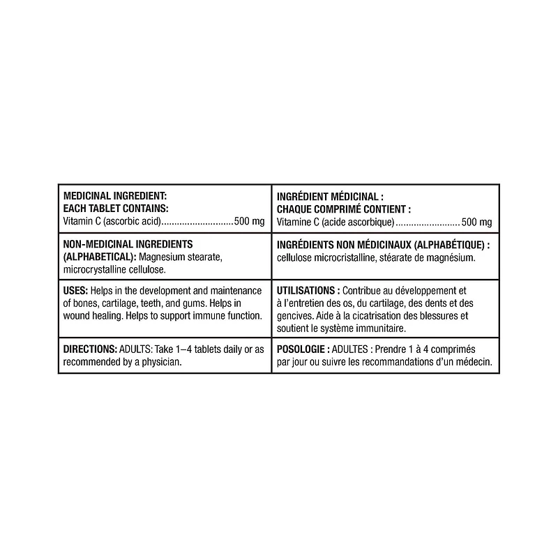 Spring Valley Vitamin C 500mg, 100 Tablets