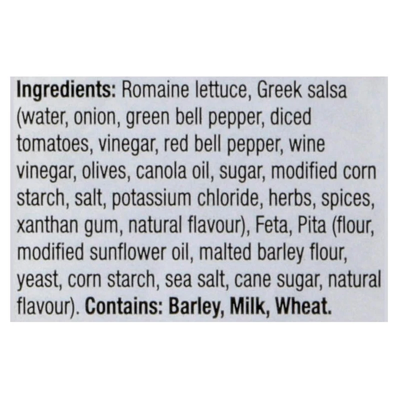 Fresh Attitude Salad Kit Greek Mix with Toppings, 185 g (6.5 oz)