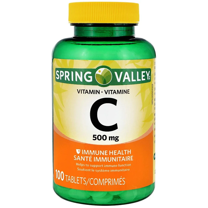 Spring Valley Vitamin C 500mg, 100 Tablets