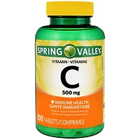 Spring Valley Vitamin C 500mg, 100 Tablets