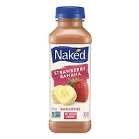 Naked® Strawberry Banana Smoothie, 450 mL Bottle, 450mL