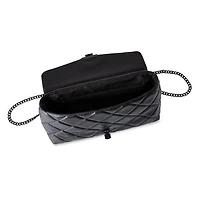 Time and Tru Women's Quilted Shoulder Bag