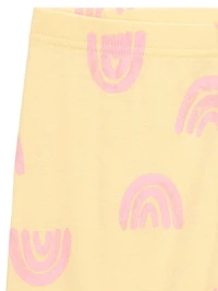 Carter's Child of Mine Kid Girls' Yellow Rainbow 2 Piece