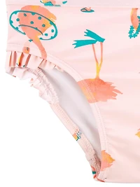 Carter's Child of Mine Toddler Girls' Pink Flamingo 2 Piece Rashguard