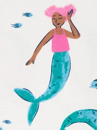 Carter's Child of Mine Kid Girls' Purple Mermaid 2 Piece
