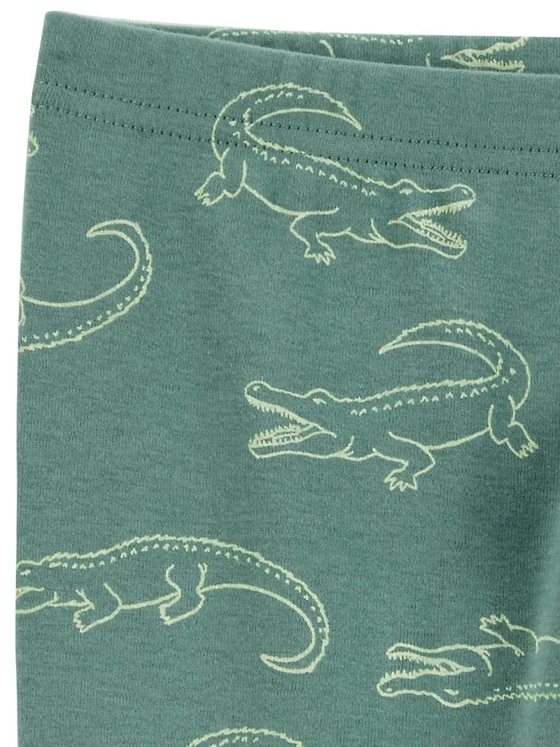 Carter's Child of Mine Kid Boys' Green Gator 2 Piece Outfit Set, Sizes 4-14