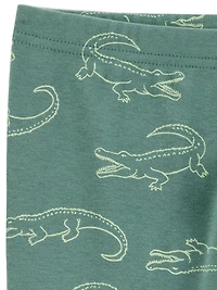 Carter's Child of Mine Kid Boys' Green Gator 2 Piece Outfit Set, Sizes 4-14