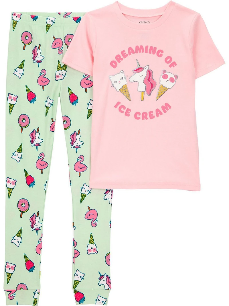 Carter's Child of Mine Kid Girls' Popsicle 2 Piece