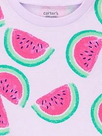Carter's Child of Mine Kid Girls' Multi Fruit 2 Piece Set