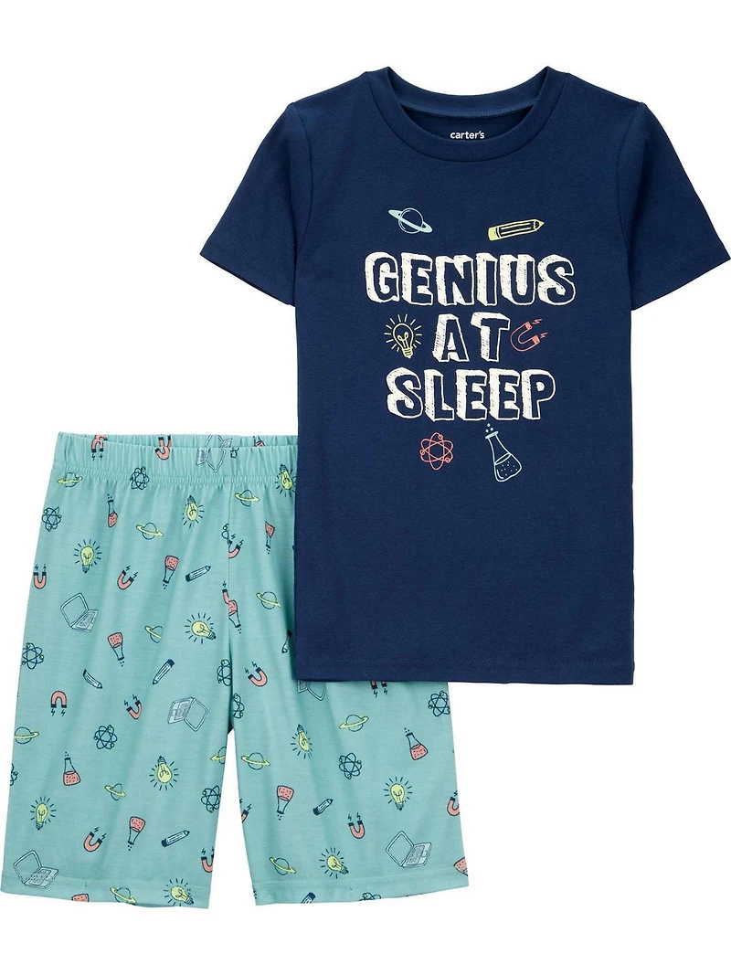 Carter's Child of Mine Kid Boys' Blue Stern 2 Piece