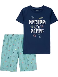 Carter's Child of Mine Kid Boys' Blue Stern 2 Piece