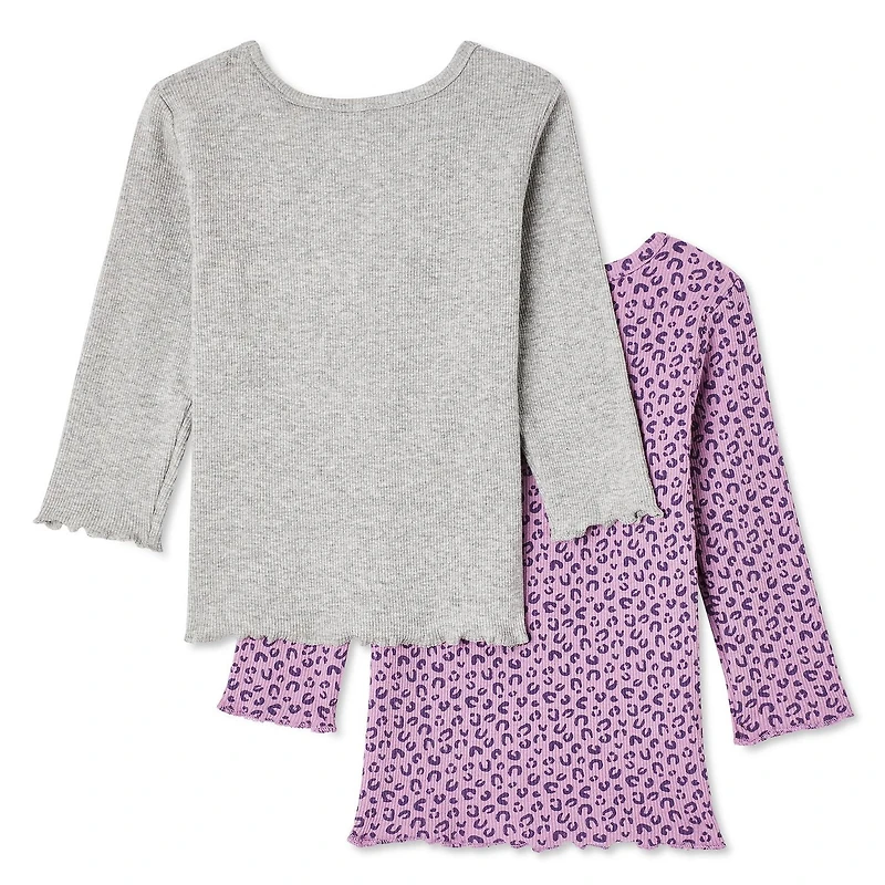 George Baby Girls' Rib Tee 2-Pack