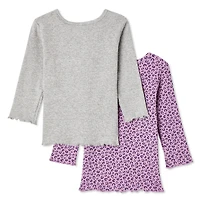 George Baby Girls' Rib Tee 2-Pack
