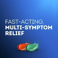 Vicks DayQuil and NyQuil Cold and Flu Symptom Relief, Liquicap Medicine, Multi-Symptom Daytime and Nighttime Relief for Headache, Fever, Sore Throat Pain, Minor Aches and Pains, and Cough, Convenience