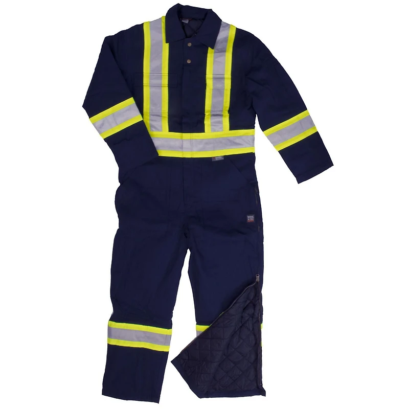 TOUGH DUCK Men's Insulated Safety Coverall