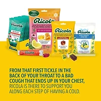 Ricola Honey Lemon Echinacea Cough Drops, 45 Count