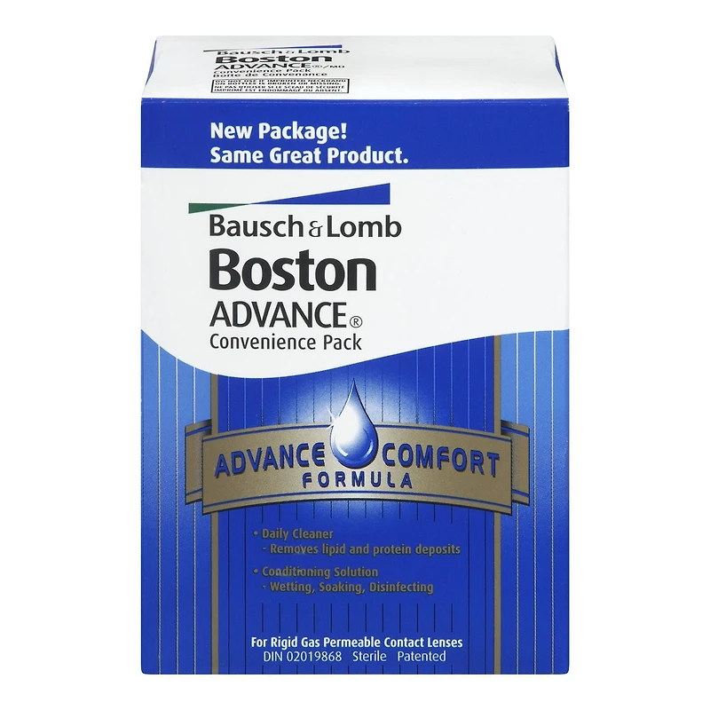 Bausch & Lomb Boston Advance Convenience Pack, Daily Cleaner 10 ml and Conditioning Solution 30 ml